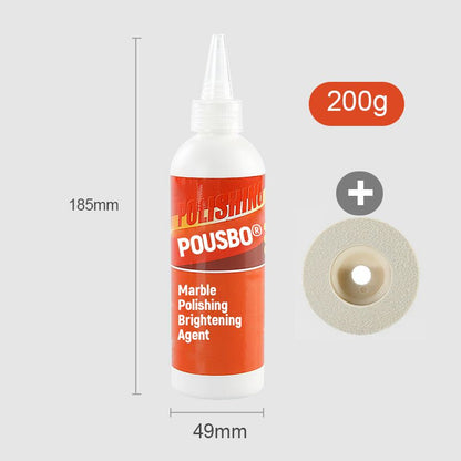 Easy One-Wipe Polish | Marble Brightening Formula | Quick, Protective Shine