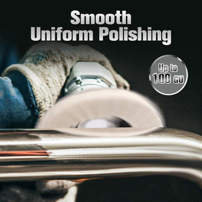 🧰BUY 2 GET 3 FREE🔧 Achieve A Mirror Finish –Wool Felt Flap Polishing Disc
