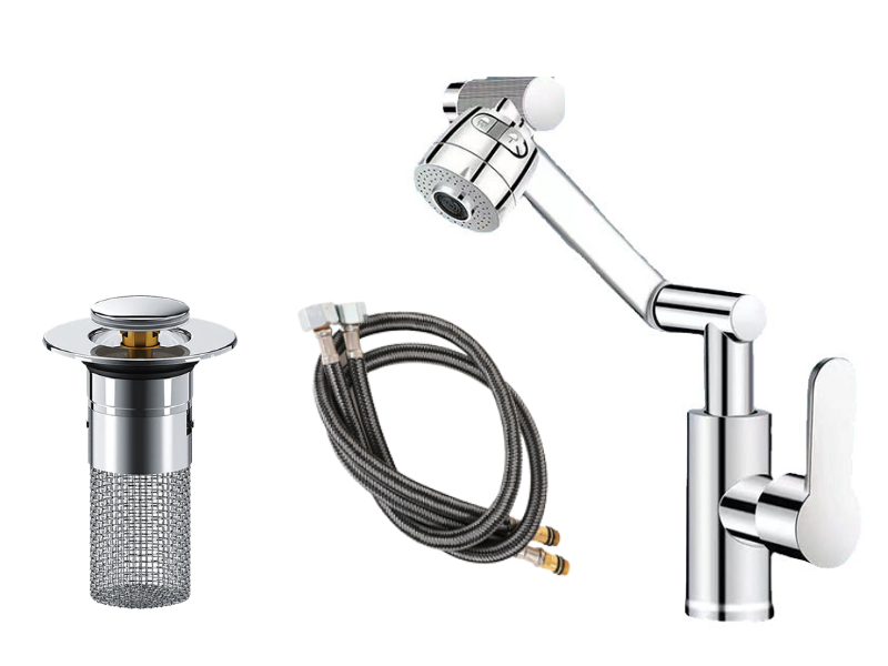 🔥2026 New Upgrade ＆ Hot Sale ＆ 50％ Off🔥360° Rotating Mechanical Arm Faucet – Flexible, Modern & Easy to Use ✨
