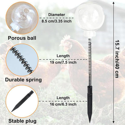 🔥HOT SALE 50% OFF🔥-Chicken Peck Toy, Chicken Swing Feeder, Chick Slow Feeder Toy (2 Pack)