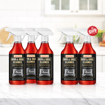 🧼 BUY 2 GET 1 FREE! ✨ Oven & Grill Cleaner Spray – Dissolves Grease in 5 Mins, No Scrubbing & Eliminates Odors 🔥  21 Reviews 4