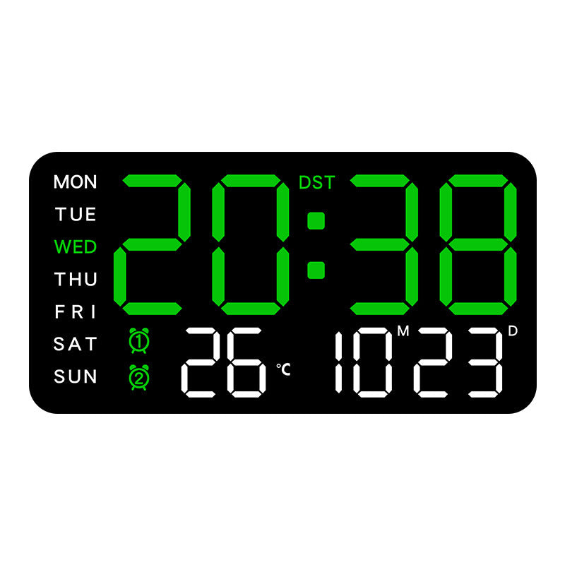 📢40% OFF!⏰Multifunctional decorative LED digital wall clock