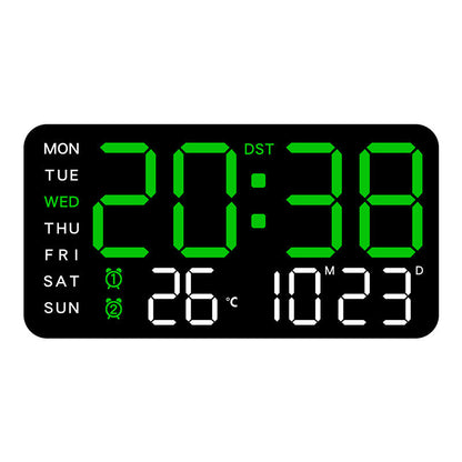 📢40% OFF!⏰Multifunctional decorative LED digital wall clock