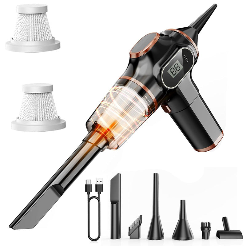 Hicysc™ Insanely Powerful Cordless Car Vacuum — 19000Pa, 6-in-1 Deep-Clean System
