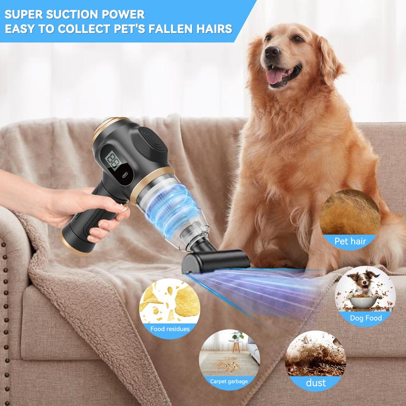 Hicysc™ Insanely Powerful Cordless Car Vacuum — 19000Pa, 6-in-1 Deep-Clean System