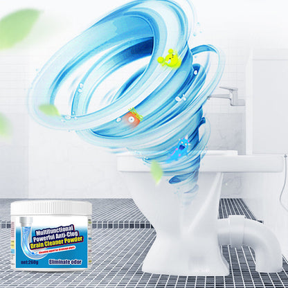 ⚡30K+ SOLD!Powerful Dissolving Deodorizing Floor Drain Cleaner Powder for Pipe Clearing