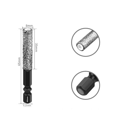 🔥Hot Sale 50% OFF🔥2-in-1 Hexagonal Shank Brazing Dry Drilling Specialized Hole Opener