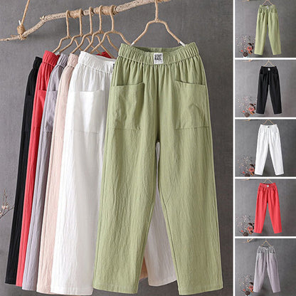 ❣️Summer Hot Sale👖Women's Loose Trousers