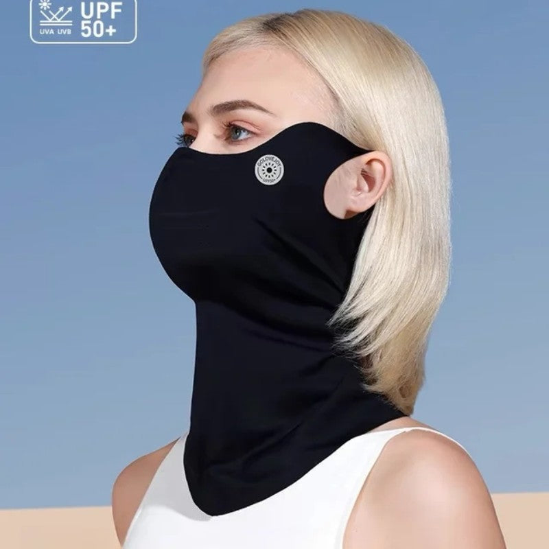 Ice Silk Sun UV Protection Breathable Face Mask