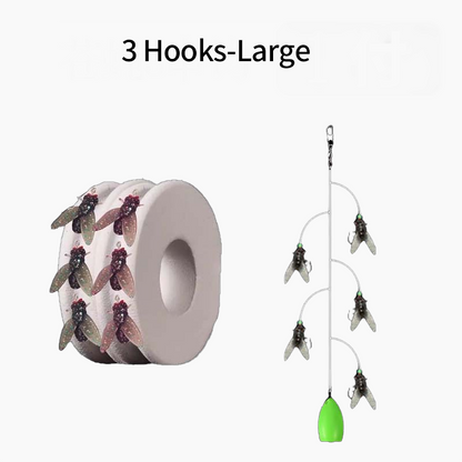 🔥Hot Sale 50% Off💥Multi-Hook Artificial Fly Fishing Lure Set