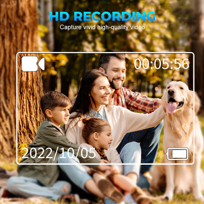 💥 Hot Sale 49% OFF 🔥Outdoor HD Pocket-Sized Action Camera📢📢Limited Time Offer: Free 32GB Memory Card!