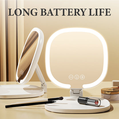 LED Folding High-Definition Makeup Mirror
