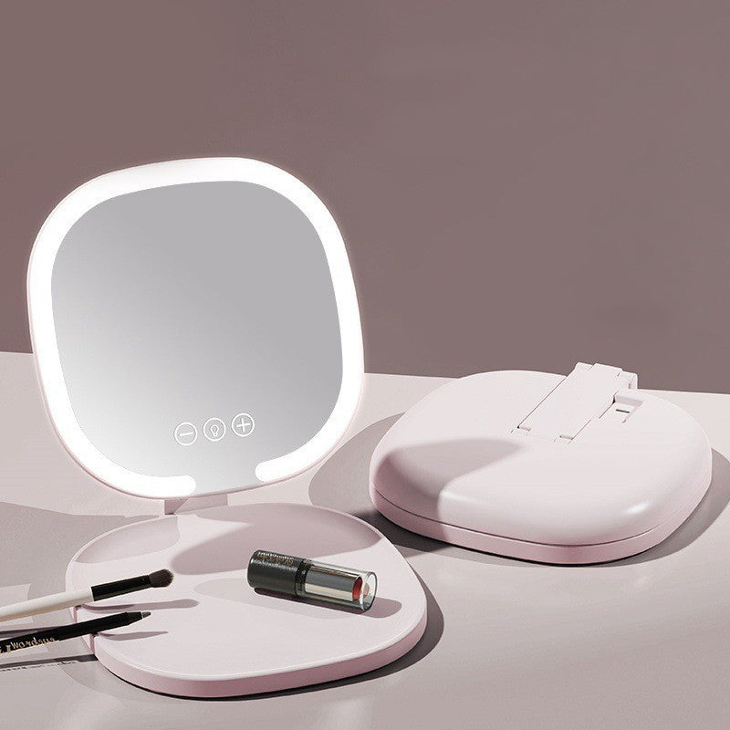 LED Folding High-Definition Makeup Mirror