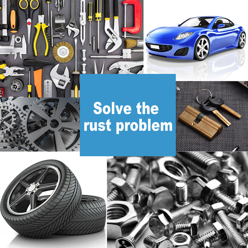 🚗 50% OFF NOW! ⚙️ Car Rust Remover Spray – Dissolves Iron Particles, Safe on Paint & Easy Application 🧽