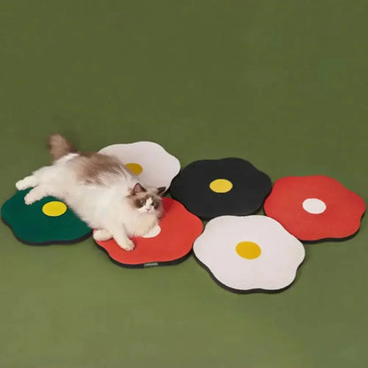 🔥Limited-time 50% off🔥Creative flower-shaped wall-mounted cat🐱 scratching board