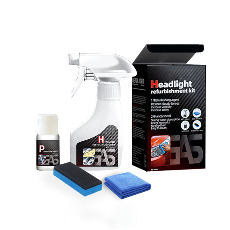 ⏳50% OFF NOW🔥Automotive Headlamp Refurbisher & Crystallization Coating Agent Kit🚗✨