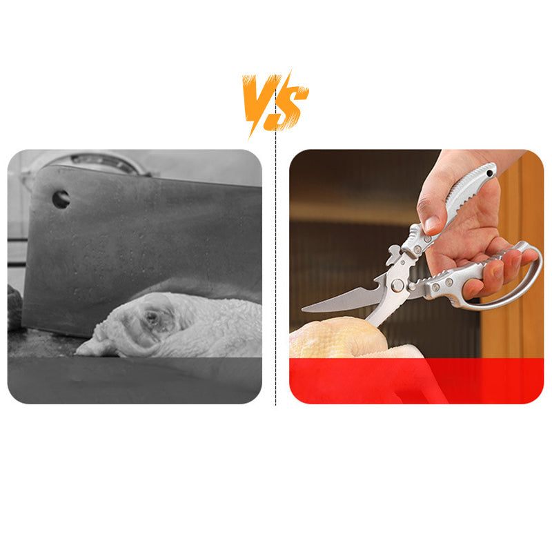 ✂️ Buy 2 Get 1 FREE! 🍗 Multifunctional Heavy Duty Poultry Shears – Razor-Sharp, 6-in-1 & Industrial-Grade 🔪