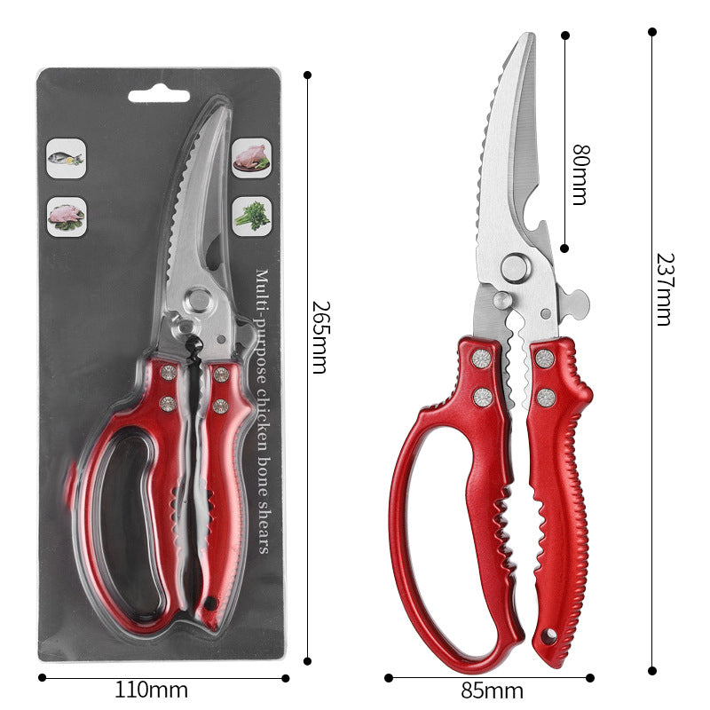 ✂️ Buy 2 Get 1 FREE! 🍗 Multifunctional Heavy Duty Poultry Shears – Razor-Sharp, 6-in-1 & Industrial-Grade 🔪