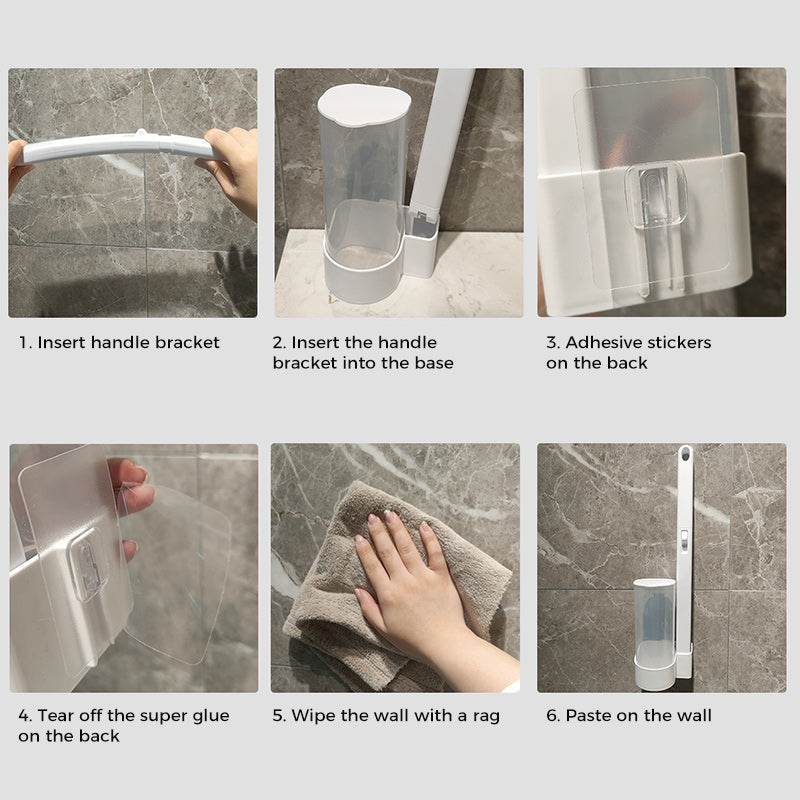 🚽 50% OFF NOW! ✨ Disposable Toilet Brush System – Hygienic, Refillable & Easy to Use 💦