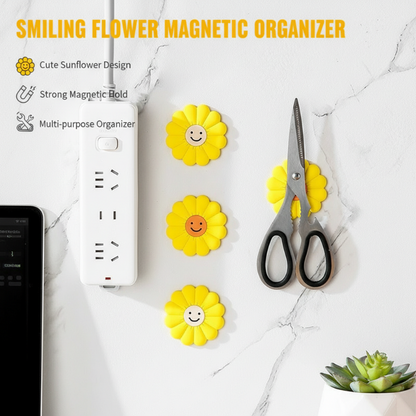 Magnetic Sunflower Wall Mount Holder
