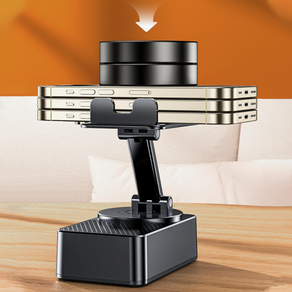 📱3-in-1 phone holder with Bluetooth speaker and power bank