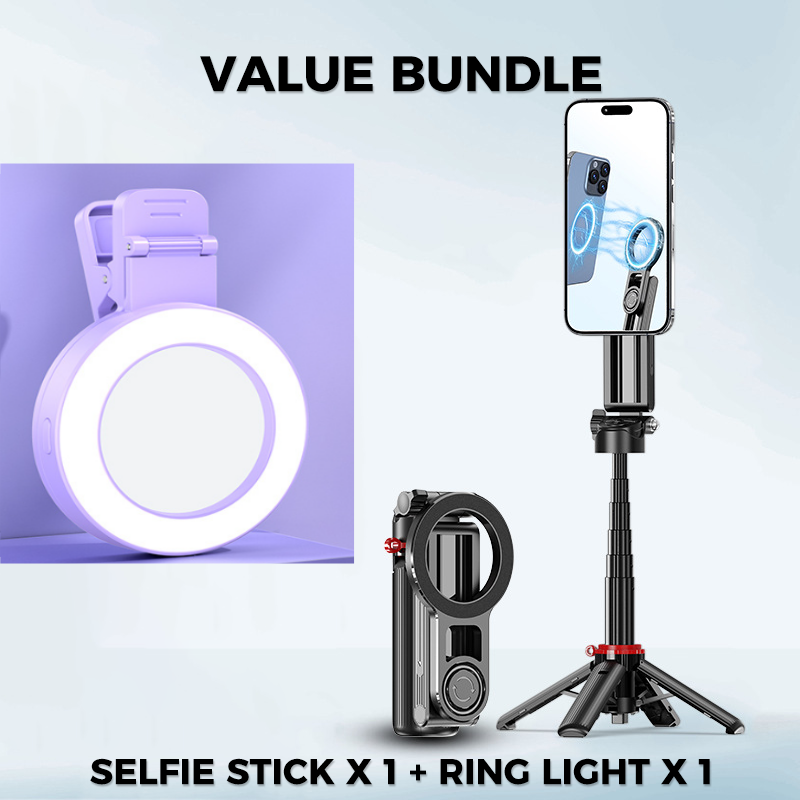 3-in-1 Magnetic Mini Selfie Stick