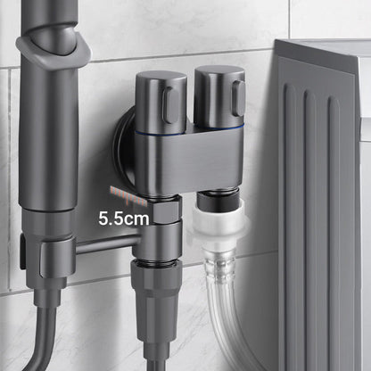 📢📢50% OFF!!⏰1-In-2-Out Dual Control Valve & Bidet Sprayer Set