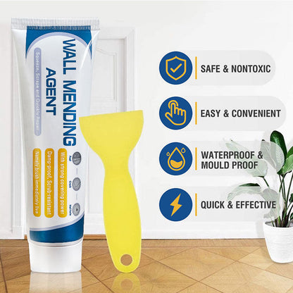 🛠️ 72% OFF NOW ! ⚡ Efficient Drywall Repair Kit with Scraper – High Adhesion, Easy Operation & All-in-One Design 🧰