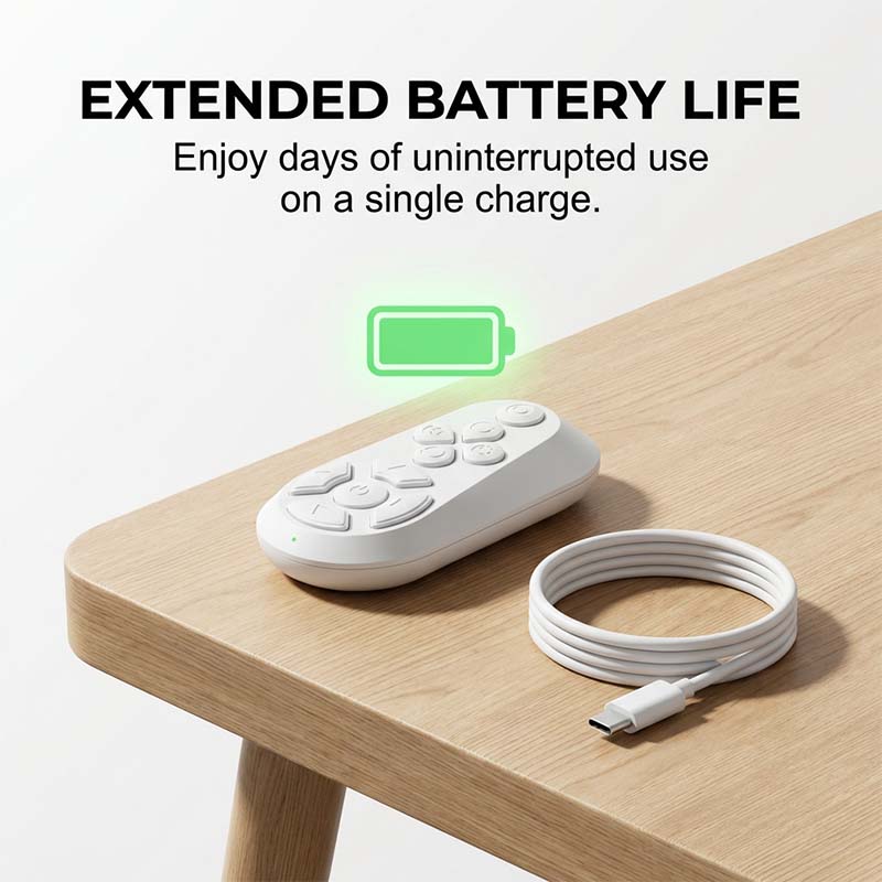 Handheld Bluetooth Remote for Short Videos