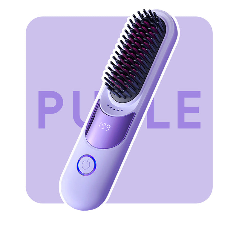 🔥HOT SALE🔥3-Temp Anti-Scald Ionic Hair Straightening Comb