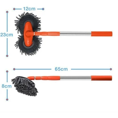 🔥New Hot Selling❤️‍🔥Retractable Double Layer Car Wash Brush