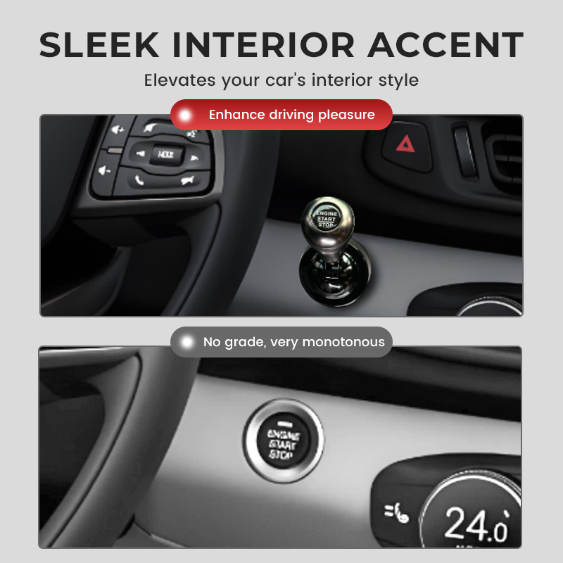 🚗 Car One-Button Start Lever – Upgrade Your Drive! 🔘