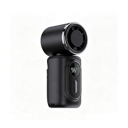 🔥Portable Clip-On Fan with LED Display!🌬️ Lightweight & strong wind, LED shows battery clearly. Clip anywhere, stay cool all day—super handy!