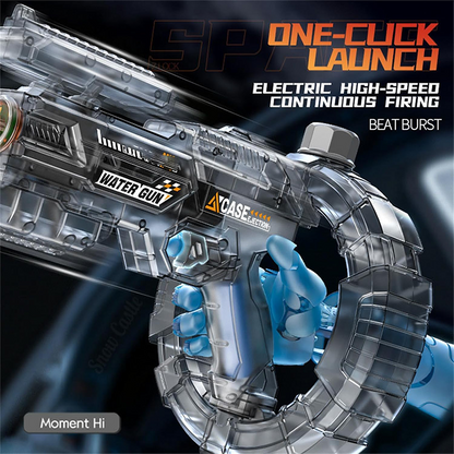 Electric High-Pressure Water Gun with Circular Clip