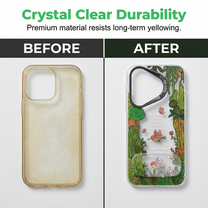 Encountering Spring Phone Case with Kickstand