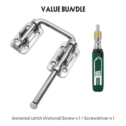 Multi-Angle Security Barrel Bolt Latch