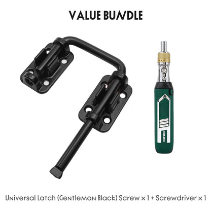 Multi-Angle Security Barrel Bolt Latch