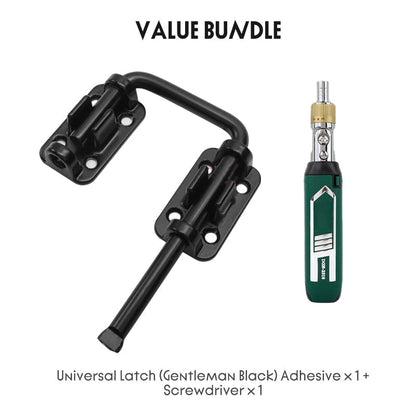 Multi-Angle Security Barrel Bolt Latch