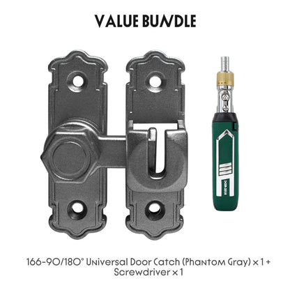 Multi-Angle Security Barrel Bolt Latch