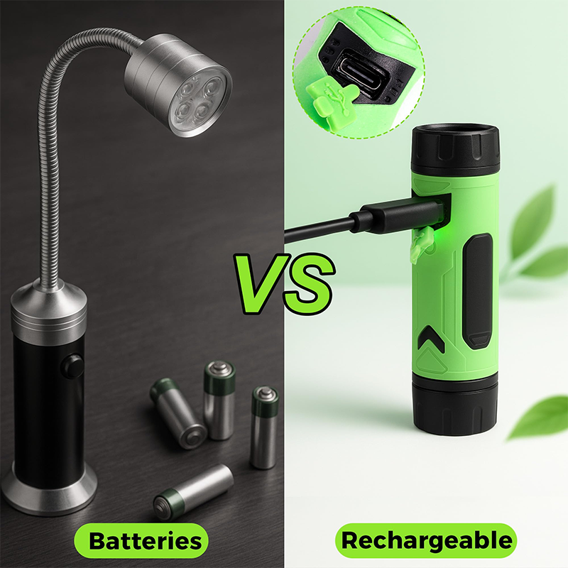 Rechargeable LED Neck Reading Light