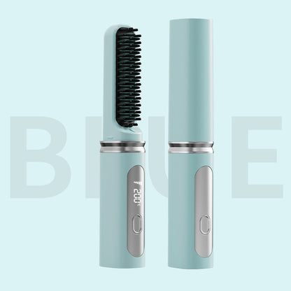 Rechargeable Cordless Heated Straightening Brush