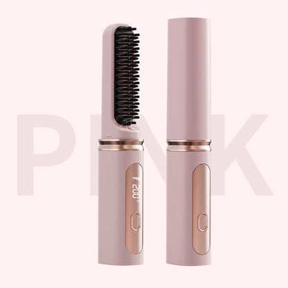 Rechargeable Cordless Heated Straightening Brush
