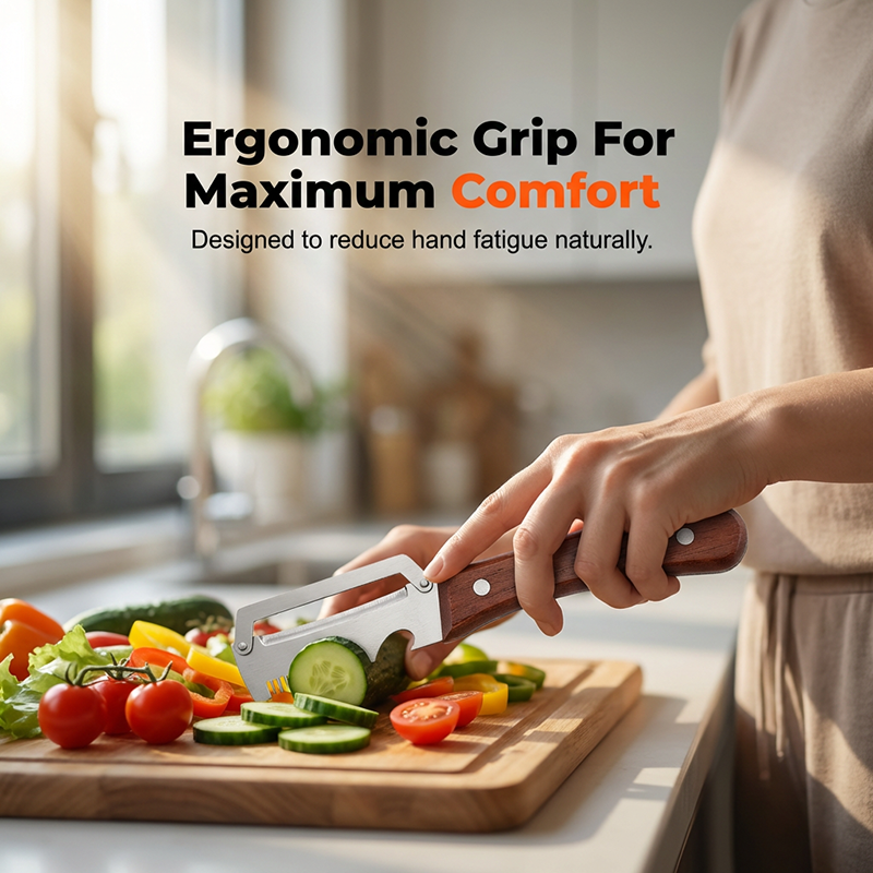 🎁 3-in-1 Onion Slicer and Peeler, 2-Pack