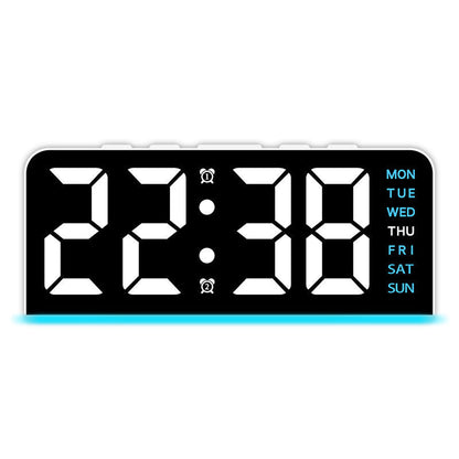 🥳2026 HOT SALE🥳💞50K+ SOLD!🌟🏠 Flash Sale 50% Off! LED Digital Alarm Clock with Ambient Light