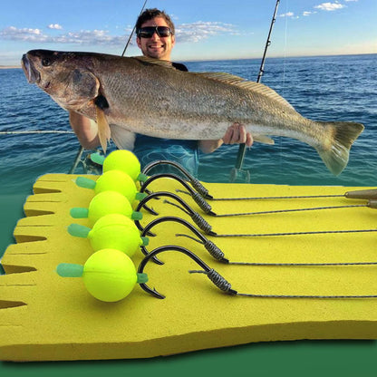 🎣 Buy 1 Get 1 Free! 🐟 High Buoyancy Fishing Hook – Floats Naturally, Sharp Carbon Steel, Set of 5 ✨