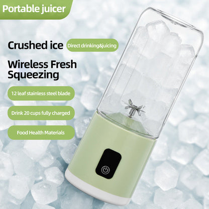 🔥Last-day sale-Portable Wireless Juicer with 12-Blade System