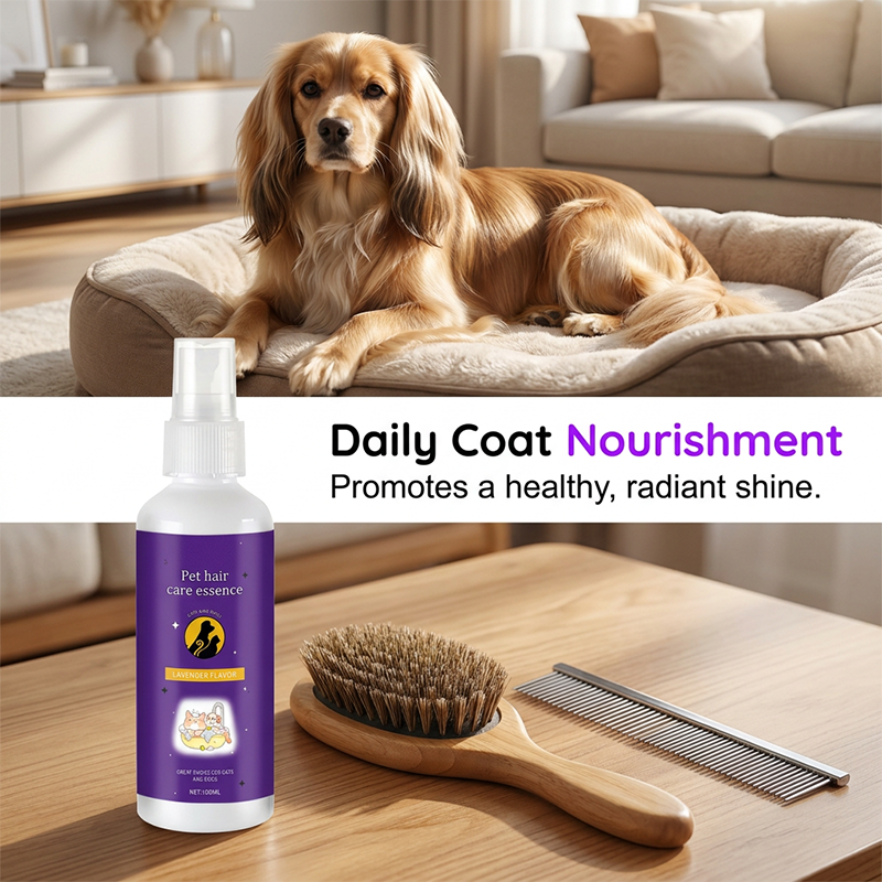 🥳2026 HOT SALE🥳💞50K+ SOLD!🐕💨 50% OFF! Pet Detangling Spray – Smooths knots instantly, plant-based & lick‑safe. Leave‑in, no rinse. Gentle lavender scent. ✨🐈