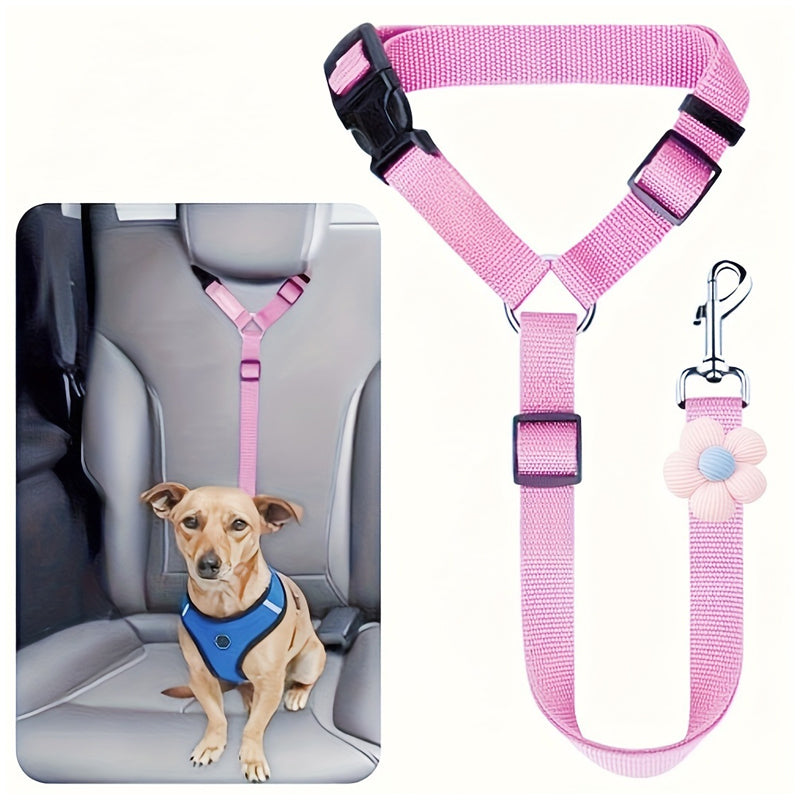 🔥Buy more save more🎁2-in-1 Dog Car Seat Belt & Walking Leash