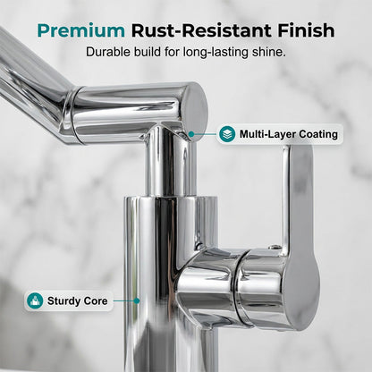 🔥2026 New Upgrade ＆ Hot Sale ＆ 50％ Off🔥360° Rotating Mechanical Arm Faucet – Flexible, Modern & Easy to Use ✨