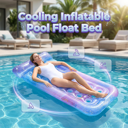 🏖️Summer Hot Sale 50% OFF🌼- Inflatable Floating Lounge Chair with Holes